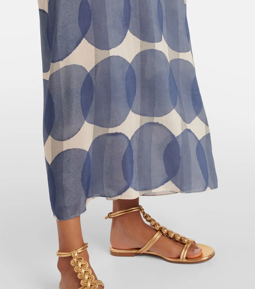 Adriana Degreas Polka-dot beach cover-up