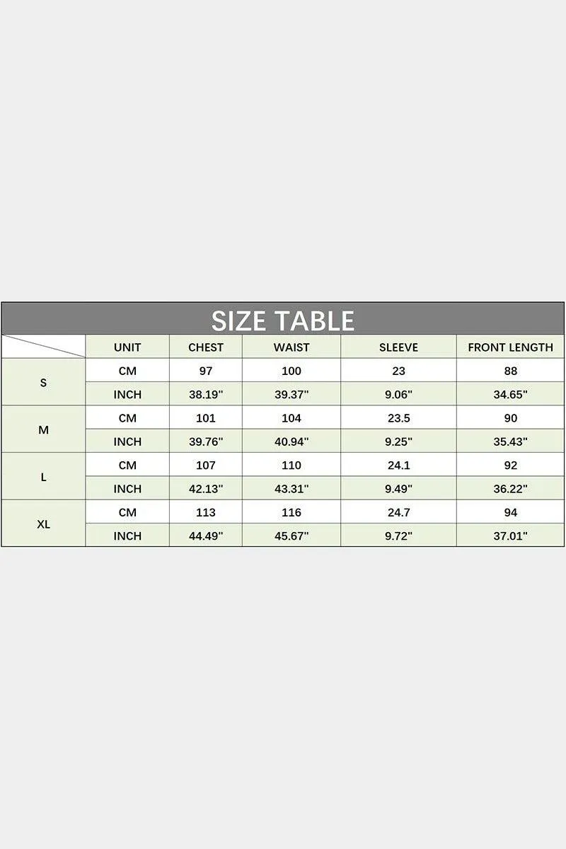 COLLAR NECK TIED WAIST SHORT SLEEVE DRESS SHIRTS