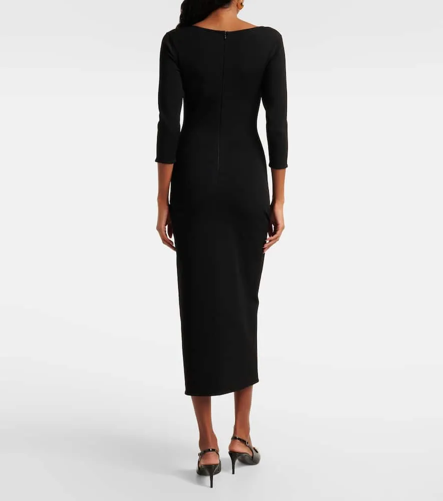 Dolce&Gabbana Logo knitted midi dress
