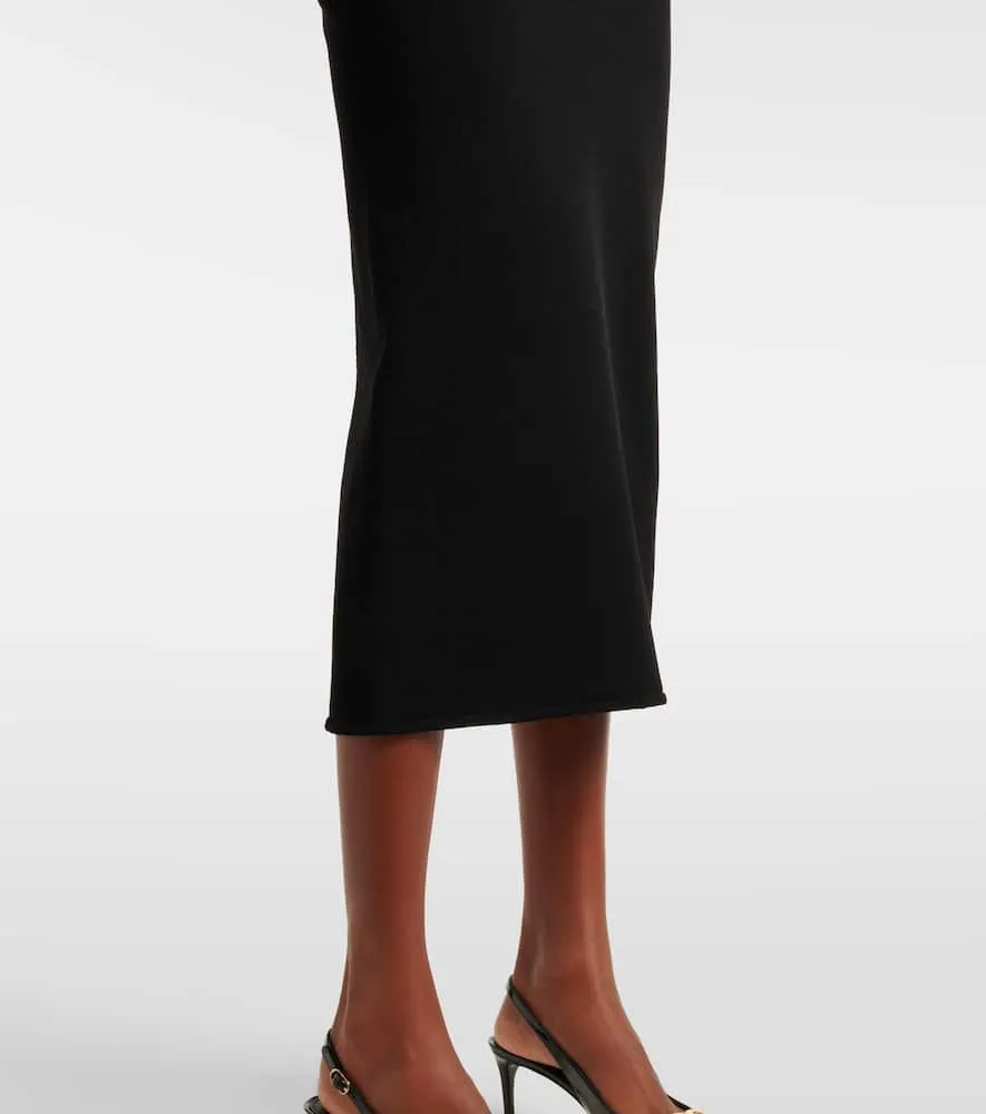 Dolce&Gabbana Logo knitted midi dress
