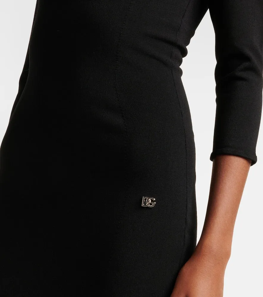 Dolce&Gabbana Logo knitted midi dress