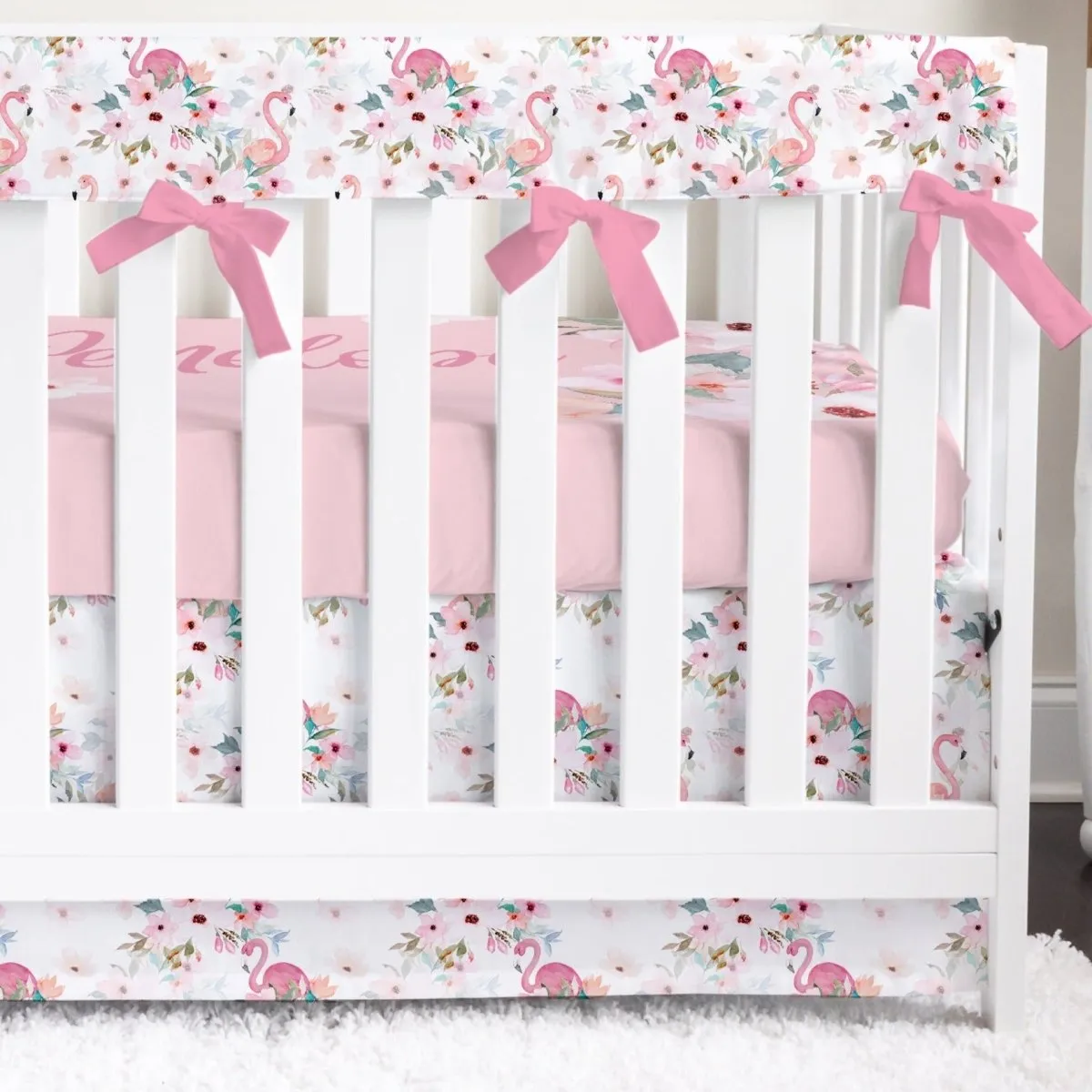 Flamingo Floral Nursery Collection
