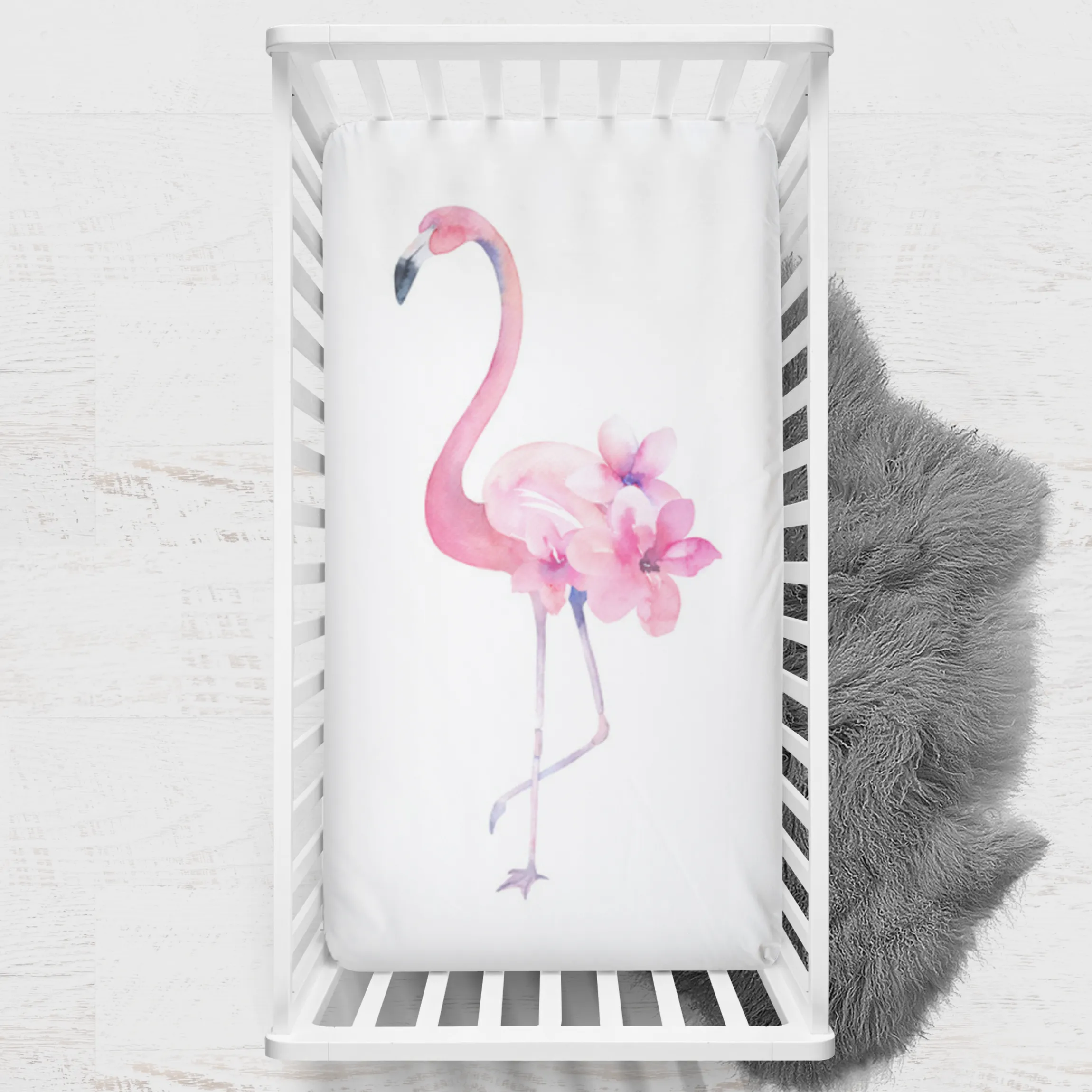 Flamingo Floral Nursery Collection
