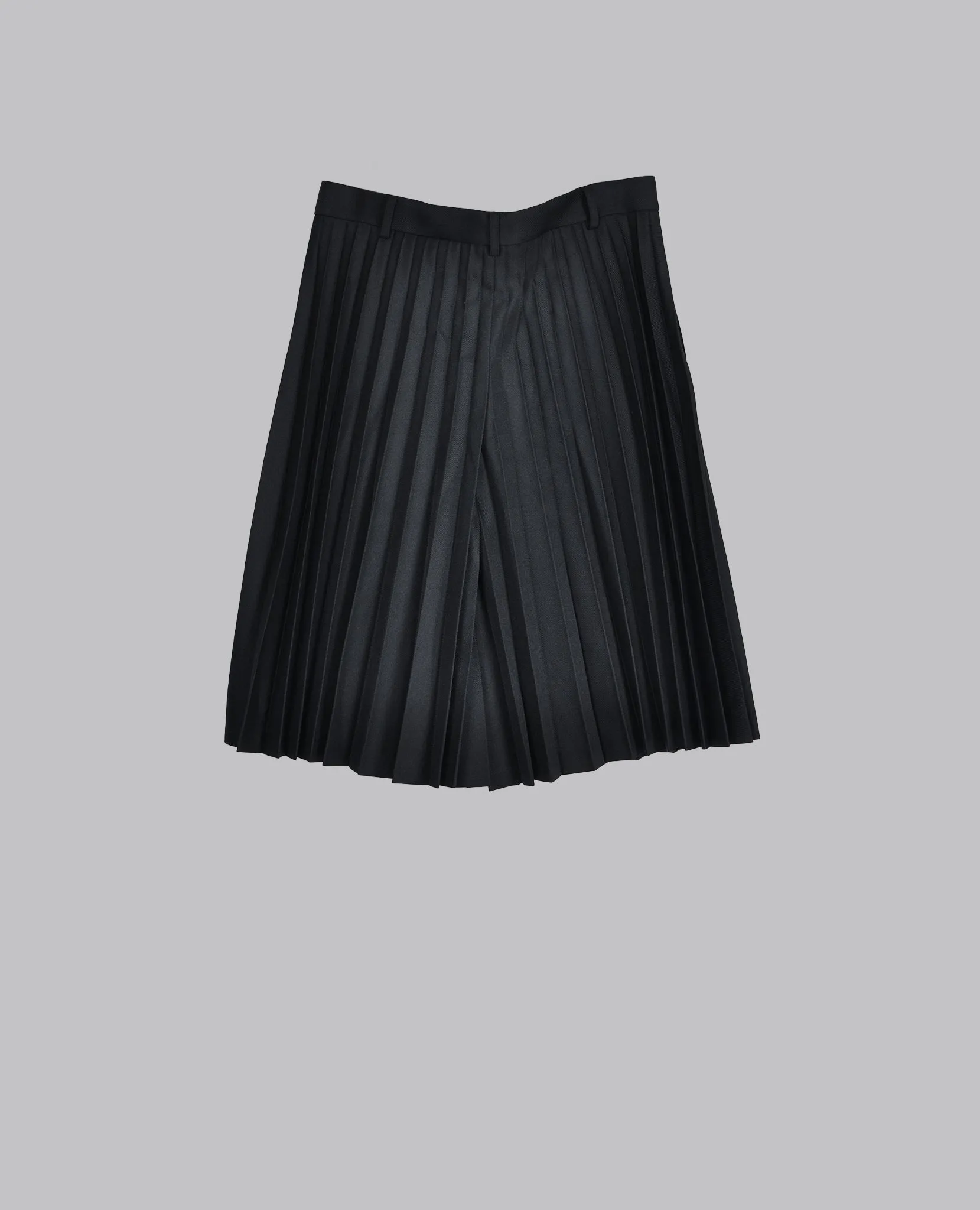 FULLY PLEATED SKIRTING SHORTS