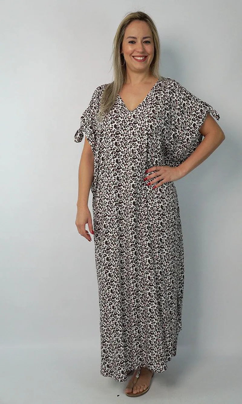 Rayon Kaftan Long Mykonos Tanzania, More Colours