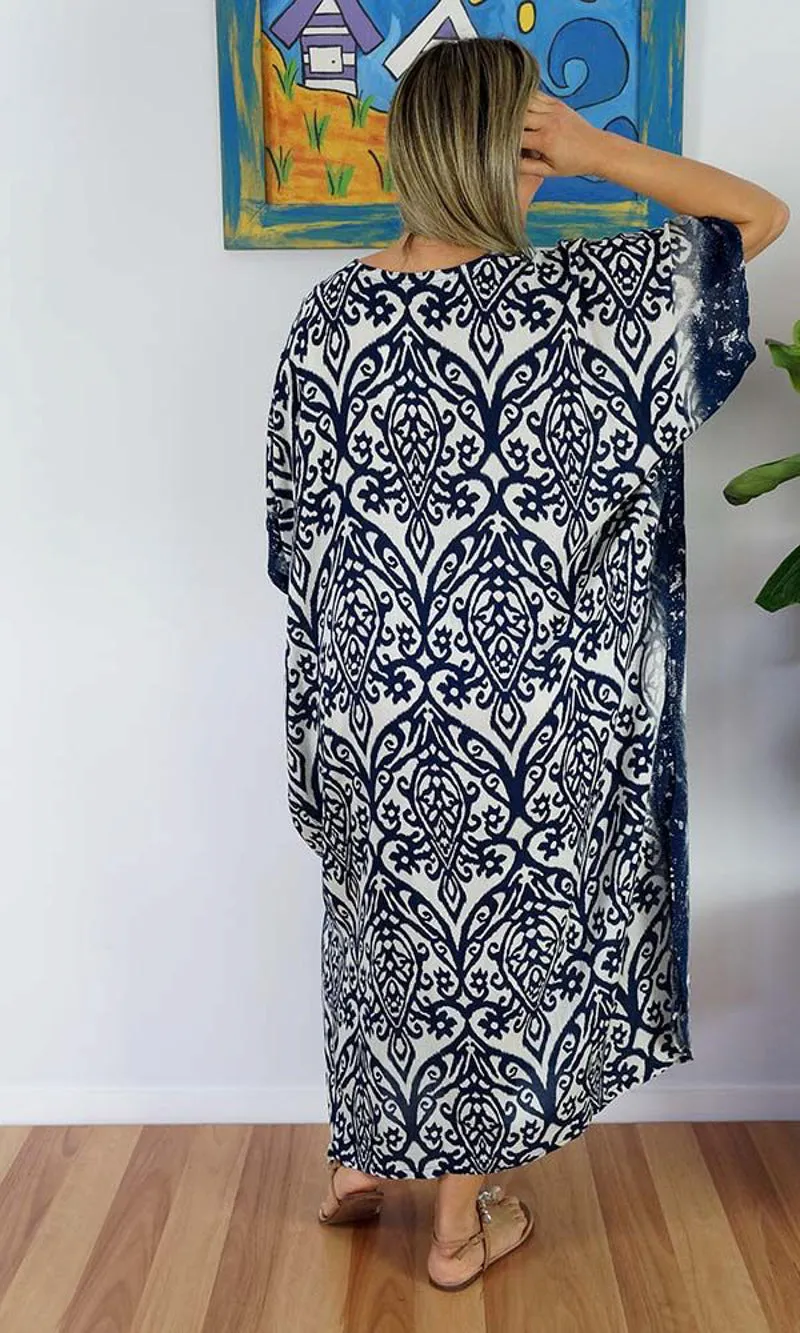 Rayon Kaftan Long Pendant, More Colours